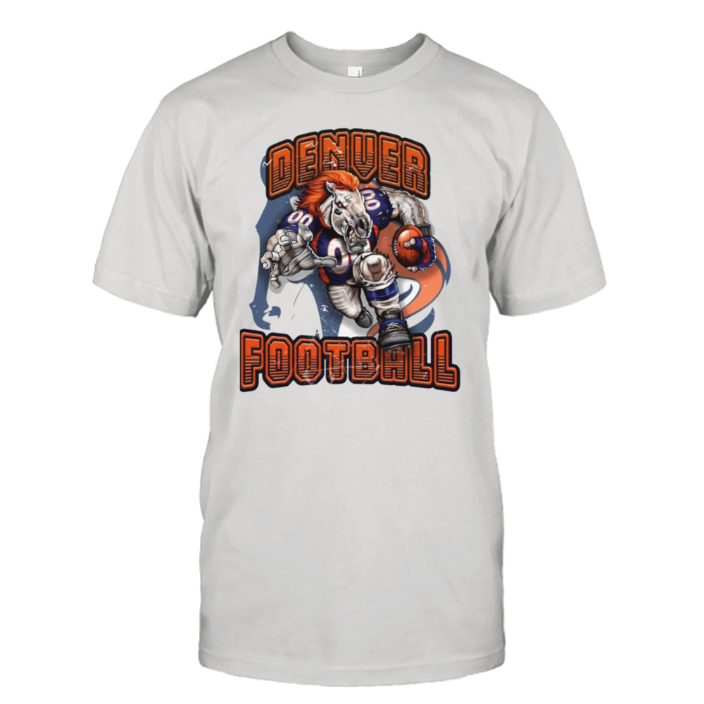 Vintage Bootleg 90s Denver Broncos Football Db Team shirt