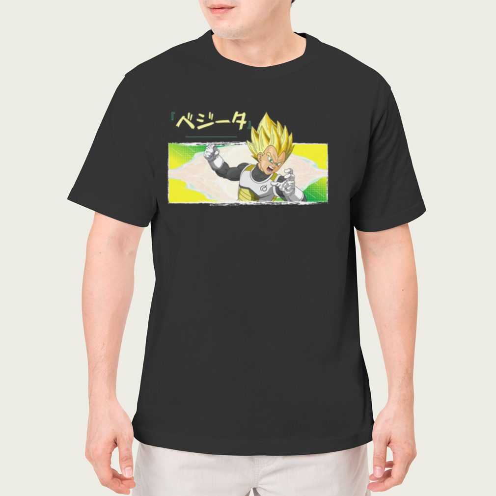 vegeta yellow shirt