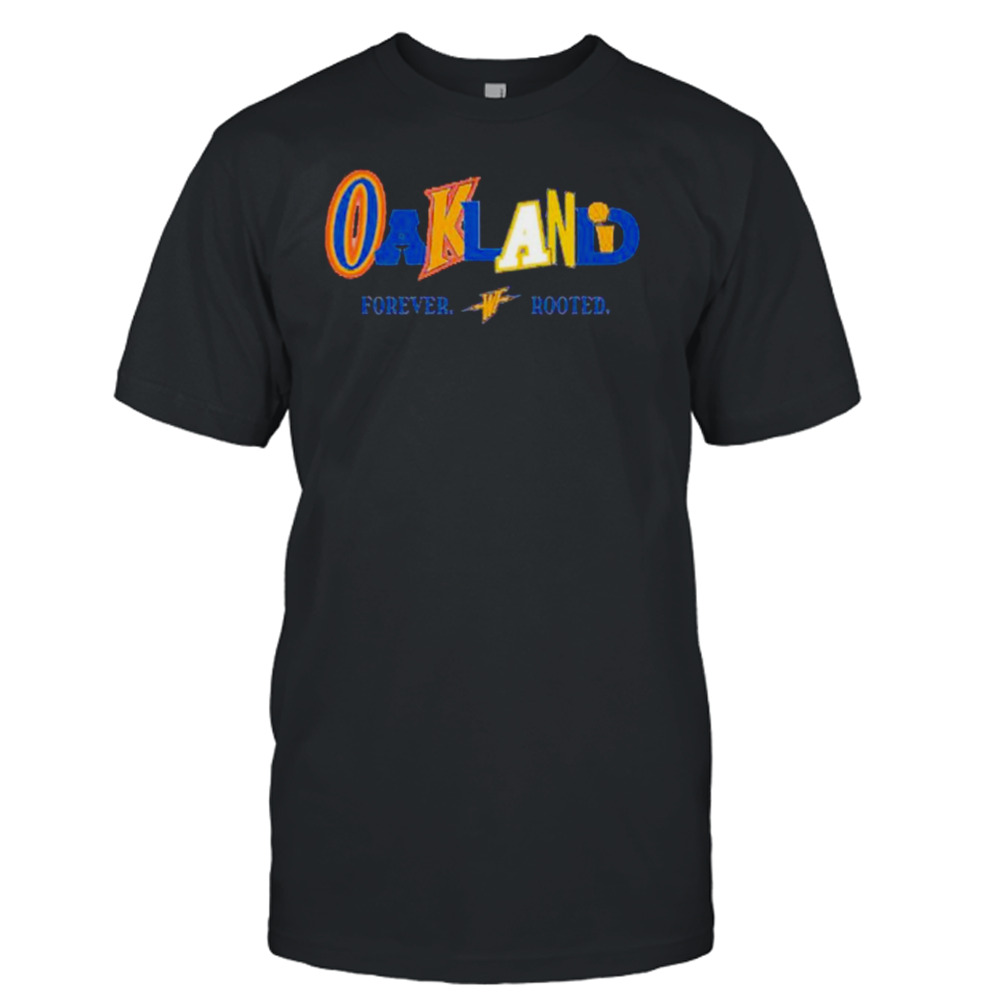 oakland mixed forever rooted shirt