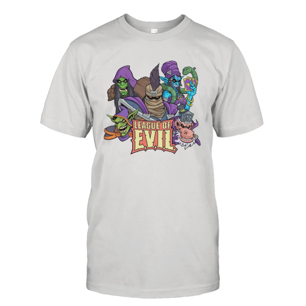 the league of EVIL shirt