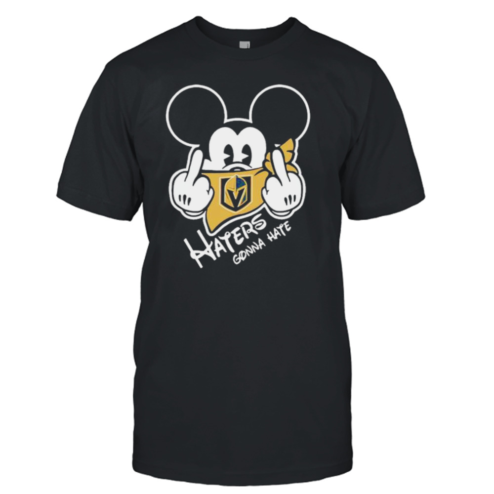 vegas Golden Knights Mickey haters gonna hate shirt