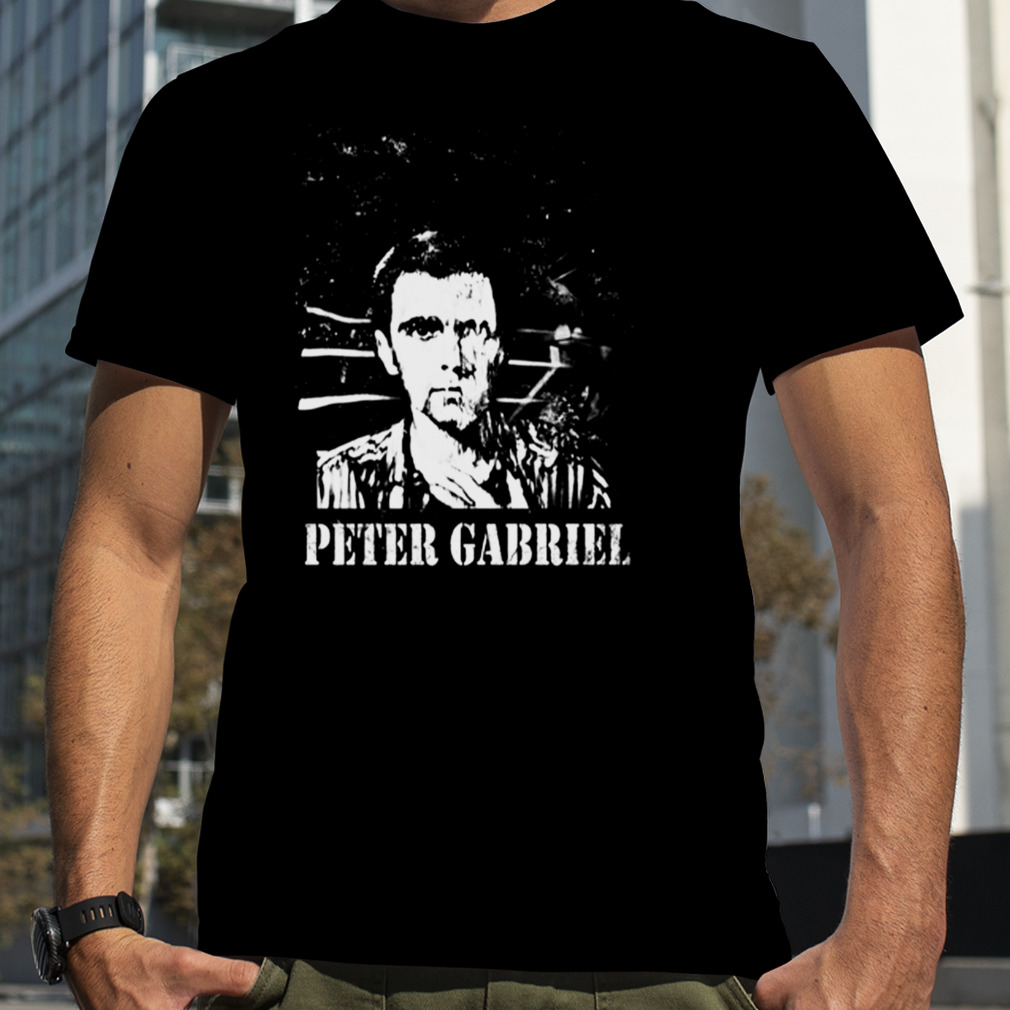 90s Portrait Peter Gabriel Melt shirt