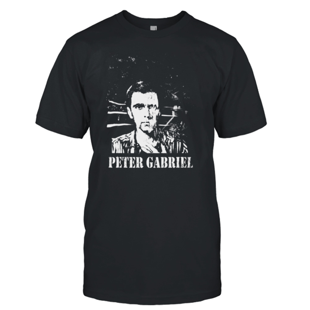 90s Portrait Peter Gabriel Melt shirt - KING TEE STORE