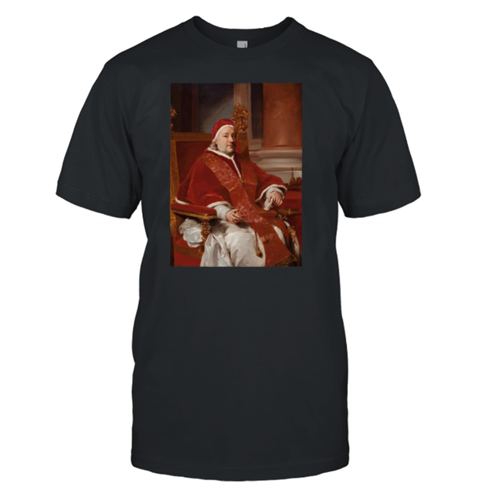 Anton Raphael Mengs Portrait Of Pope Clement Xiii 1760 shirt