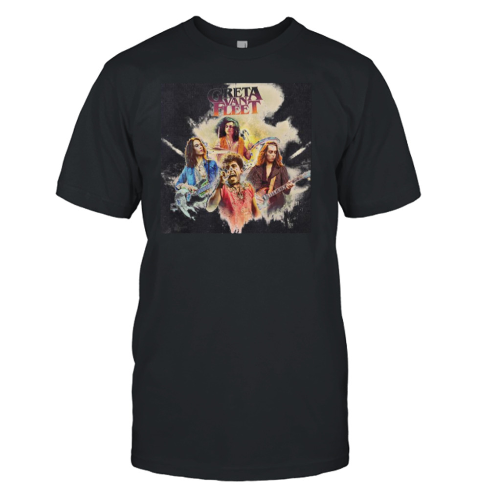 Black Smoke Rising Greta Van Fleet shirt