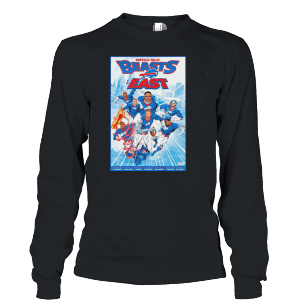 Buffalo Bills Beasts East Super Hero At Wegmans Division Champions Shirt  Hoodie