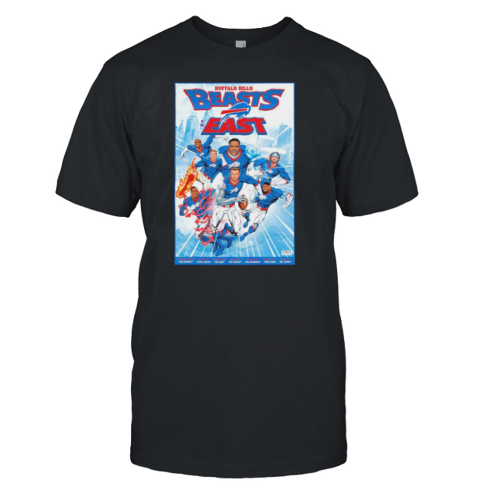 Buffalo Bills Beasts East Super Hero At Wegmans Division Champions Shirt  Hoodie