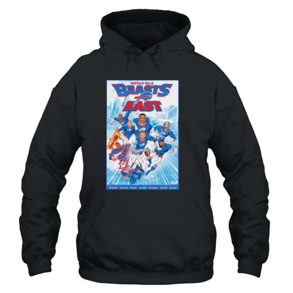 Buffalo Bills Beasts East Super Hero At Wegmans Division Champions Shirt  Hoodie