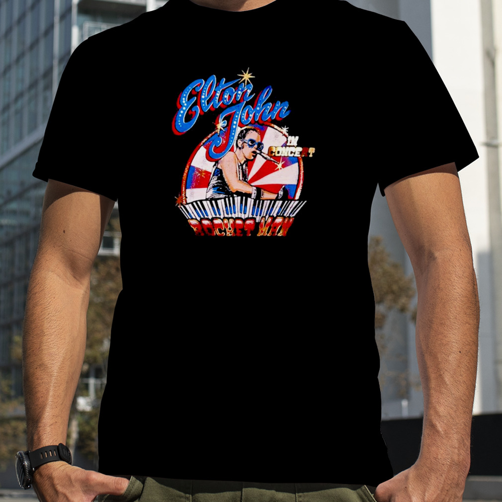Elton John Rocket Man Vintage Shirt