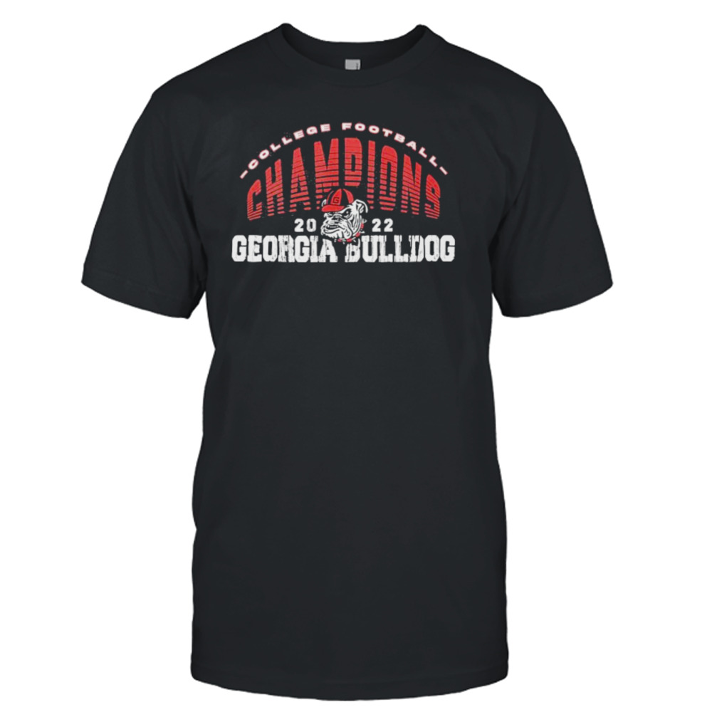 Georgia Bulldogs college football 2022 champions shirt