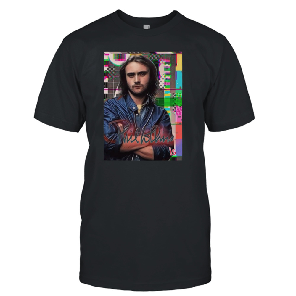 Graphic Portrait Phil Collins shirt