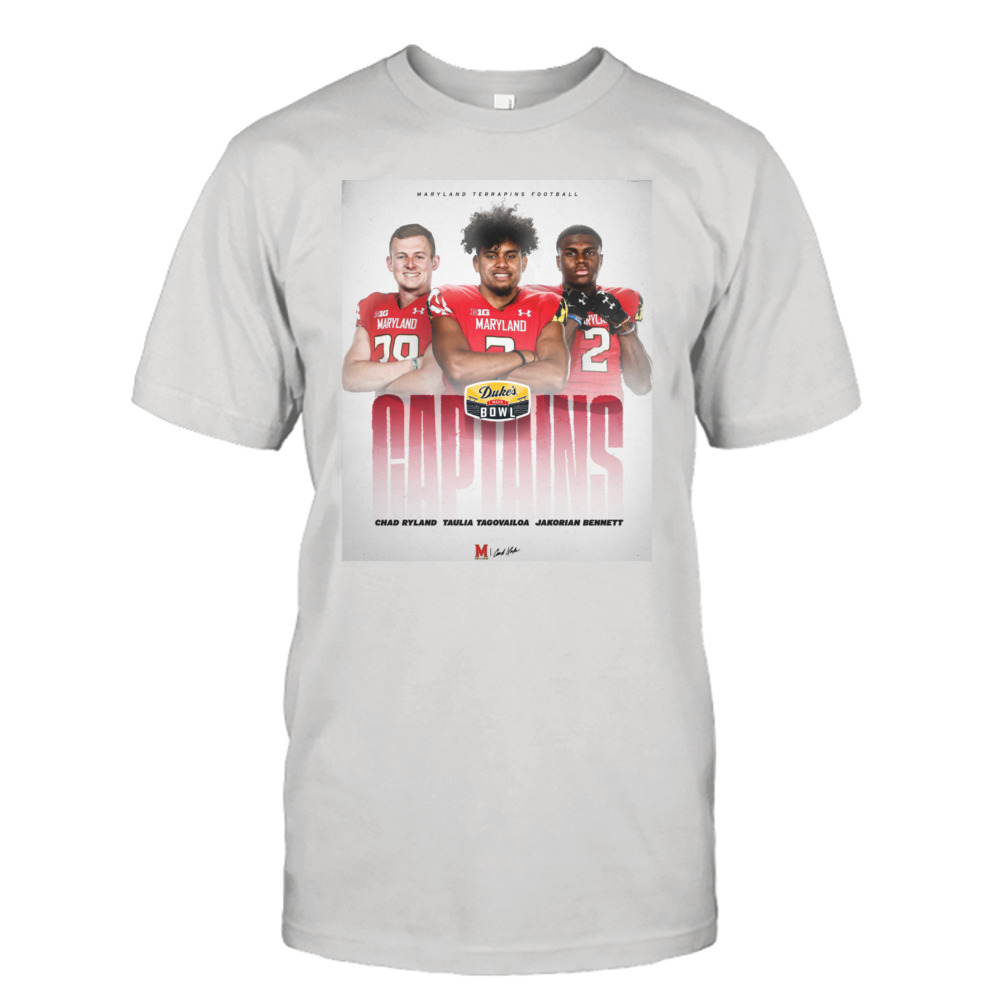 Maryland Terrapins Football Duke’s Mayo Bowl Captains shirt