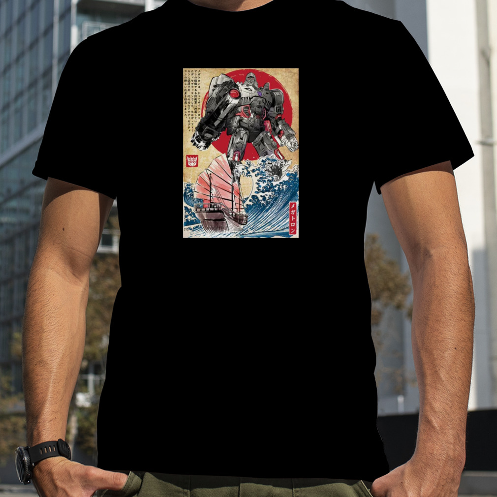 Megatron in Japan nice art shirt