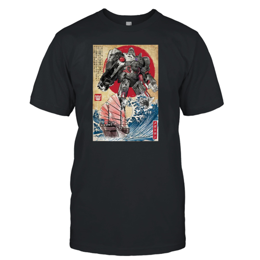 Megatron in Japan nice art shirt