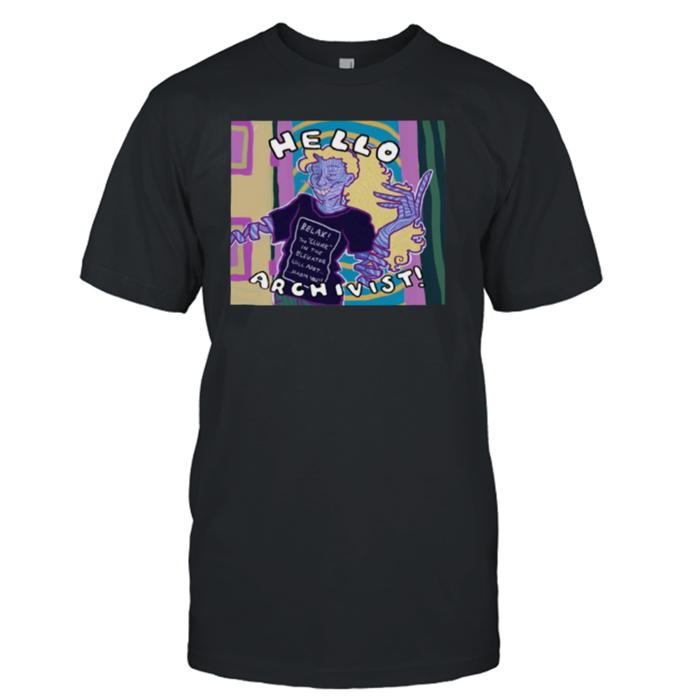 Michael Distortion Hello Archivist The Magnus Archives shirt