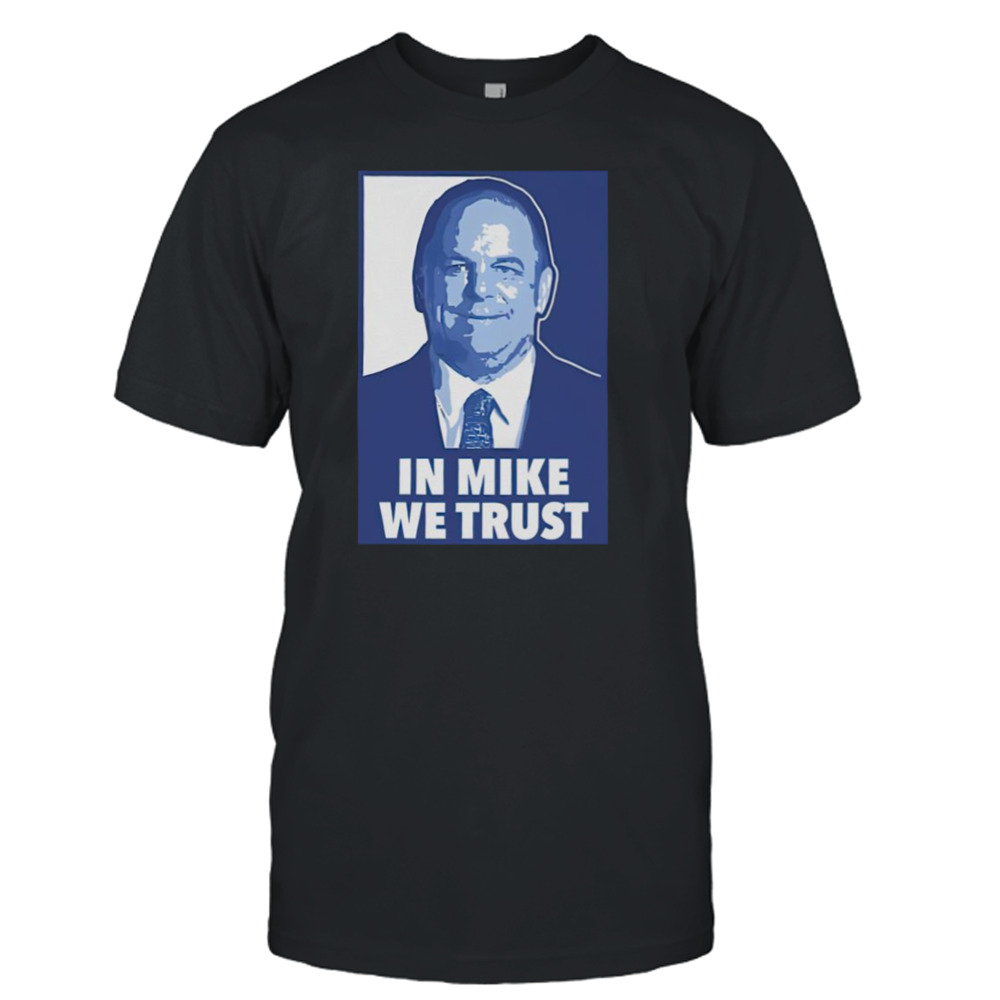 Mike Elko in Mike we trust shirt