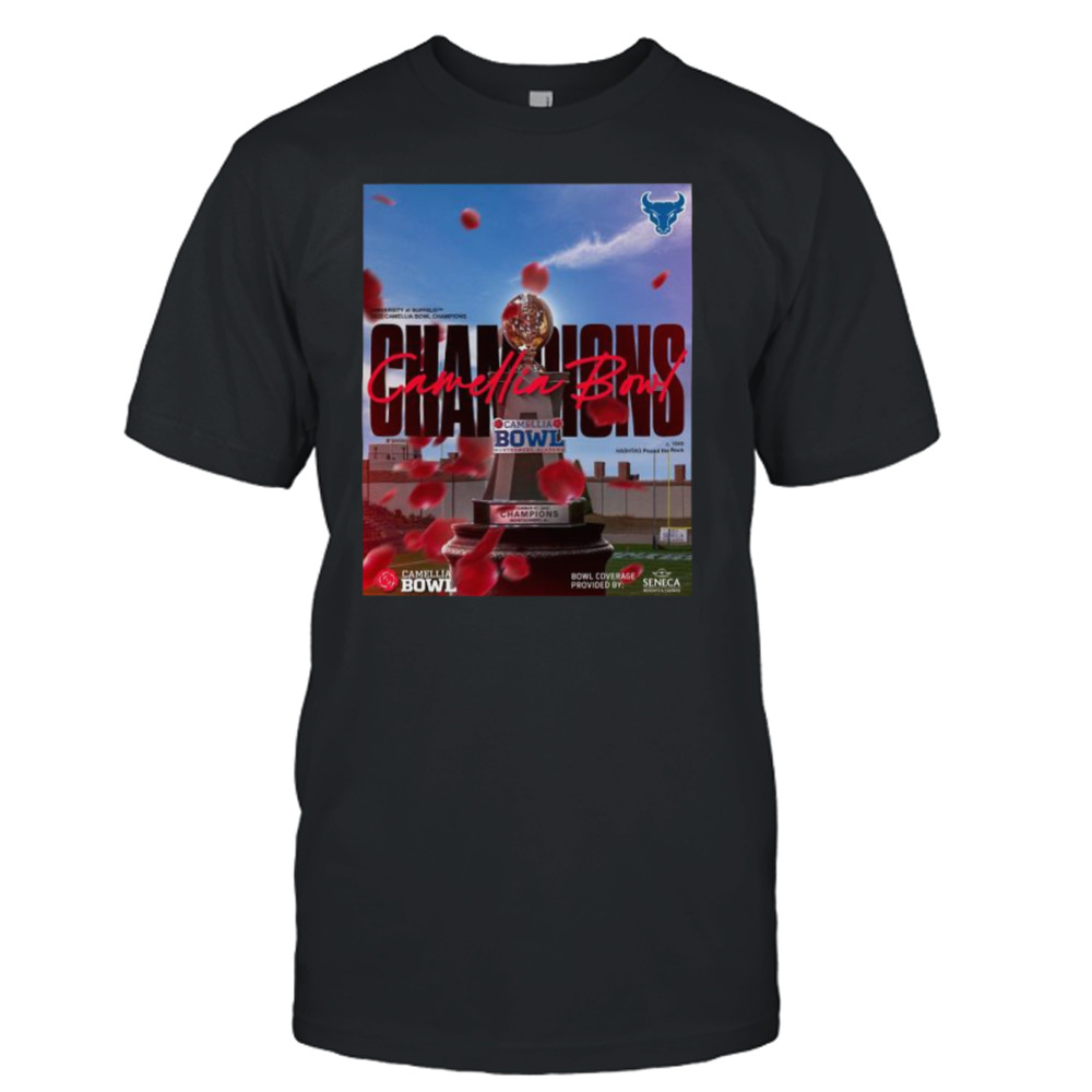 University at Buffalo 2022 Camellia Bowl Champions shirt