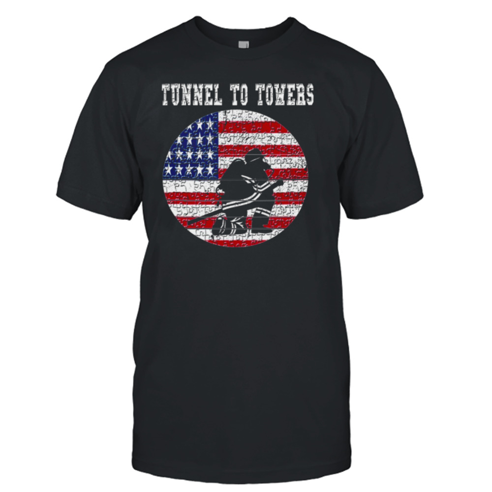 Usa Flag Tunnel To Towers Trending Vintage shirt