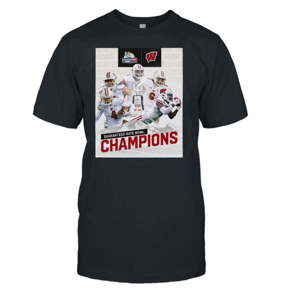 Wisconsin Football Guaranteed Rate Bowl Champions 2022 Shirt