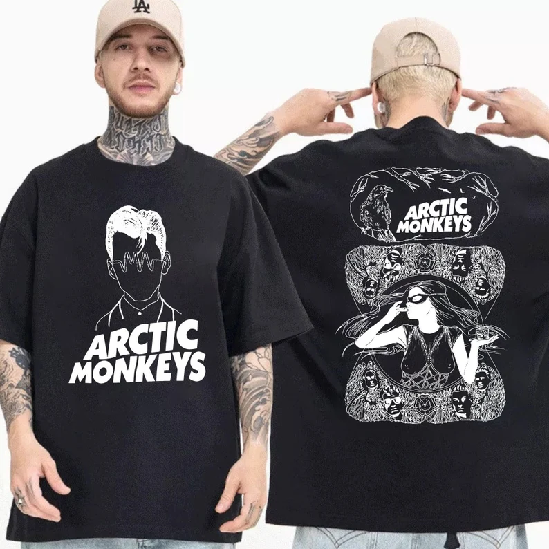 Arctic Monkeys Art Shirt, Arctic Monkeys Band Shirt, Arctic Monkeys Rock Band Shirt, Arctic Monkeys Fan Shirt, Monkeys Rock Arctic Band Tee