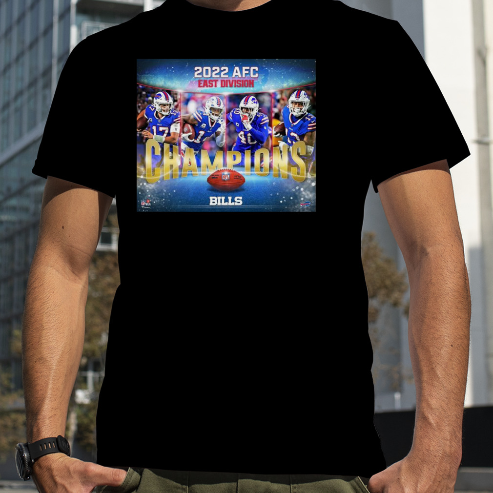 Buffalo Bills 2022 AFC East Division Champions NFL Shirt