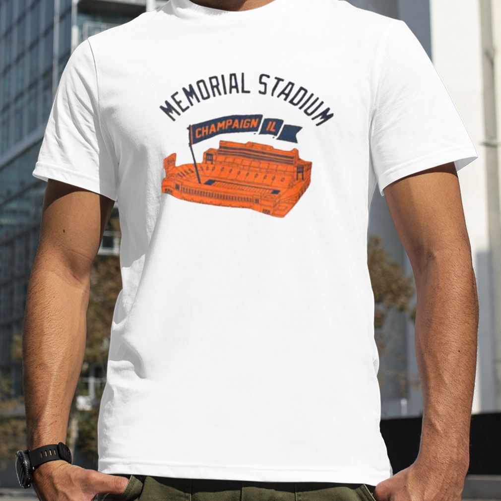 Illinois Football Memorial Stadium Champaign Shirt
