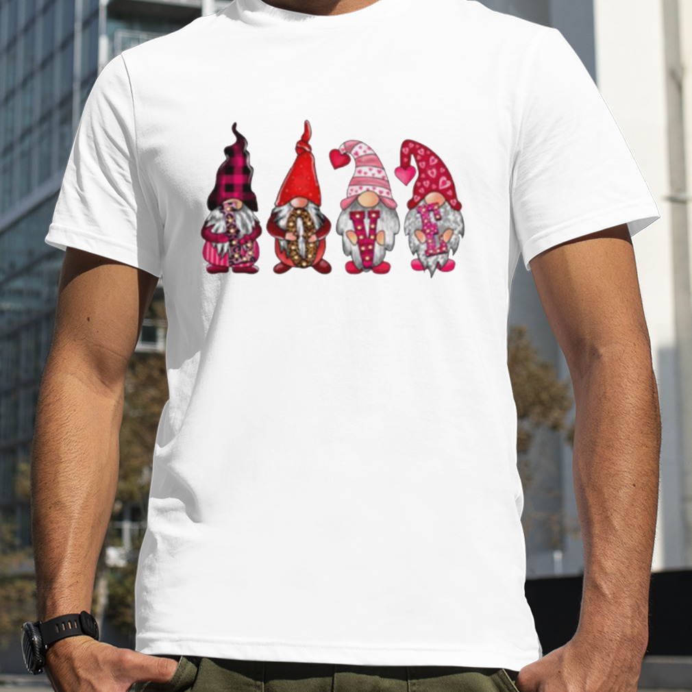 Love Gnome Valentines Shirt
