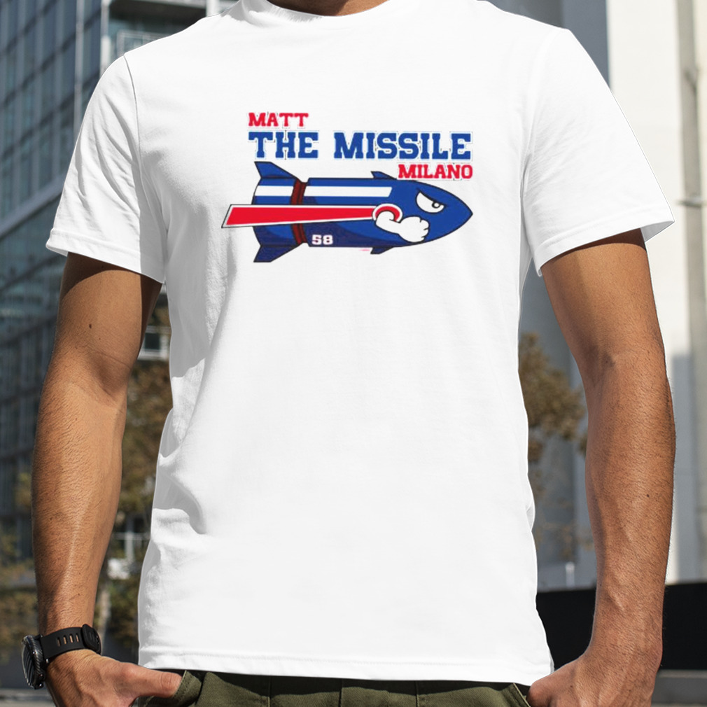 Matt the Missile Milano Buffalo Bills mafia shirt