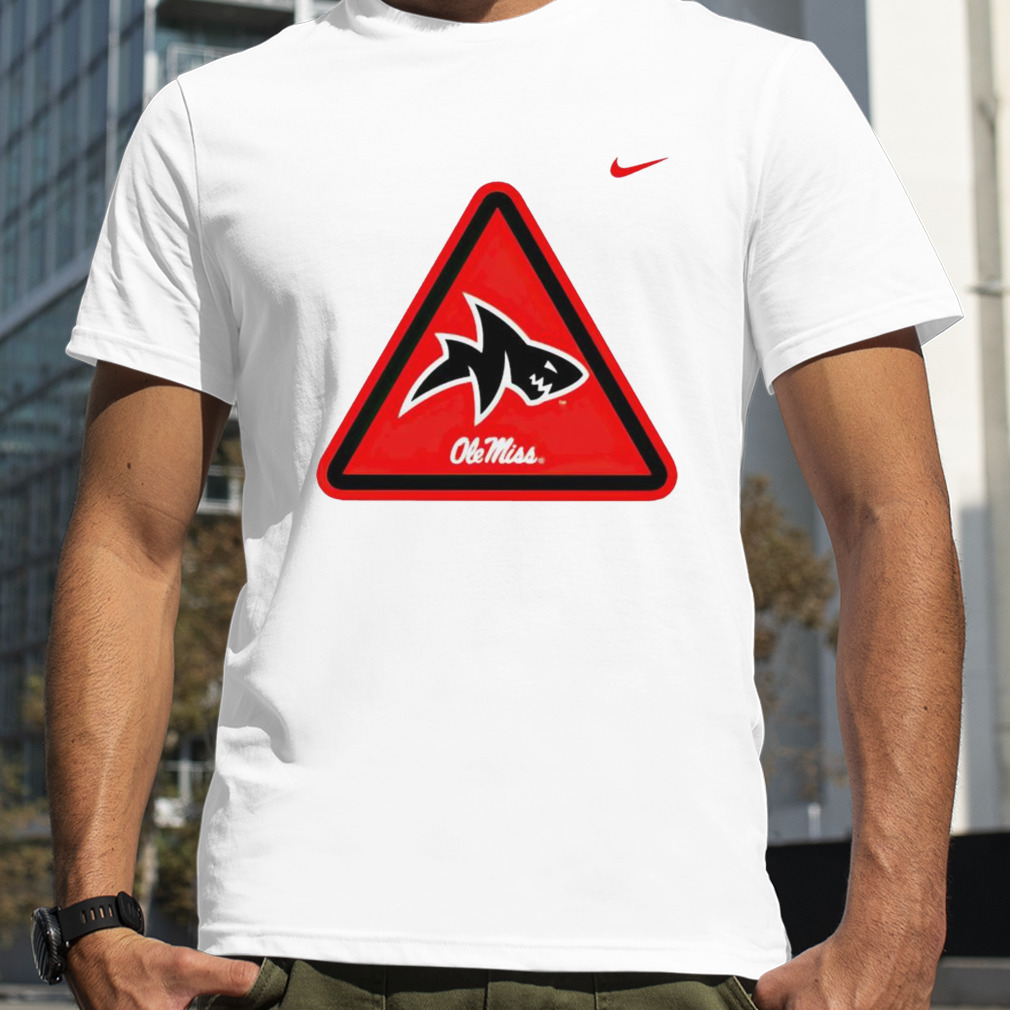 Nike shark Ole Miss shirt