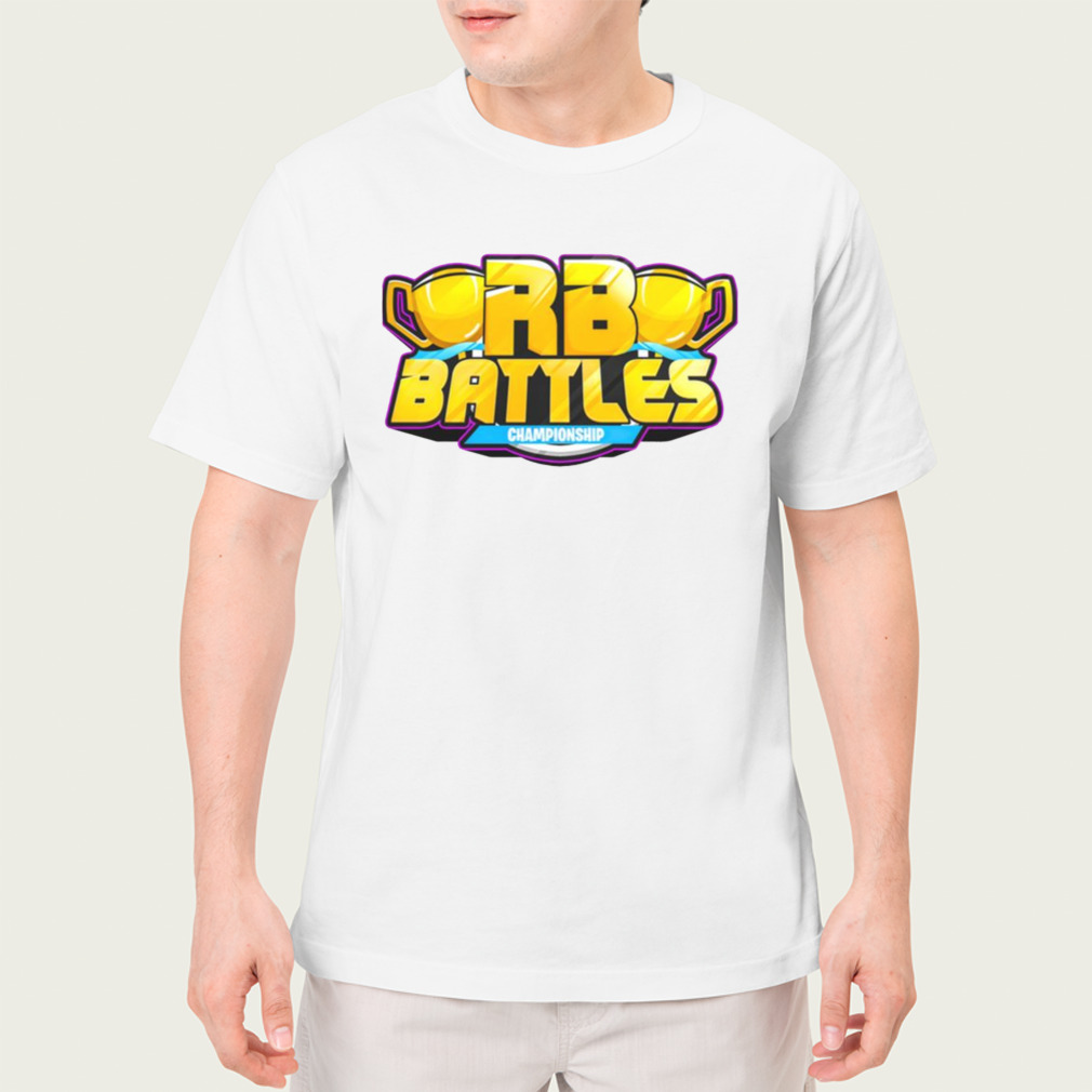 Blue Guy In Rb Battles Roblox Championship shirt