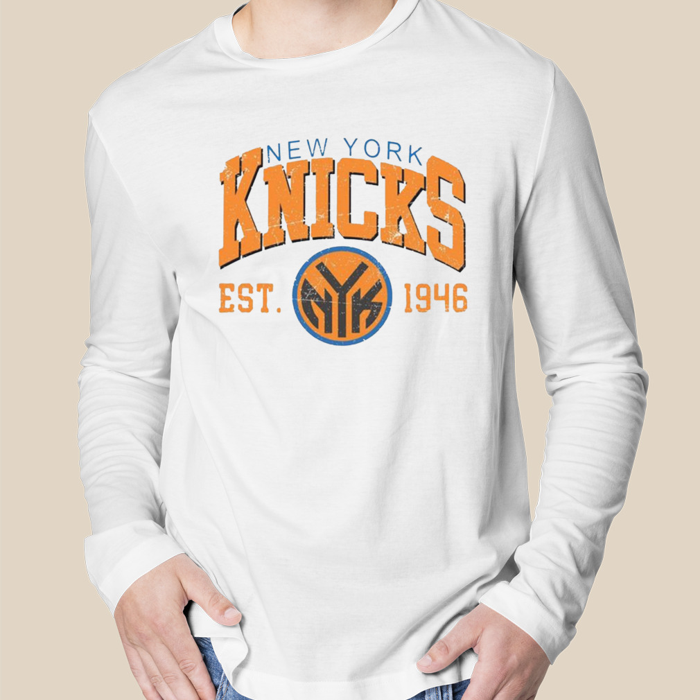 New York Knicks Est 1946 Sweatshirt, Vintage Basketball Unisex