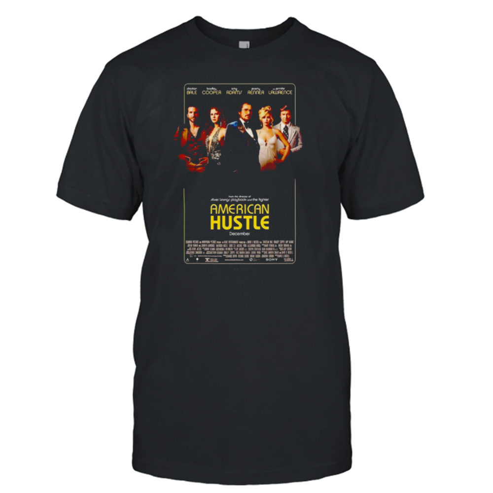 American Hustle Movie Design shirt