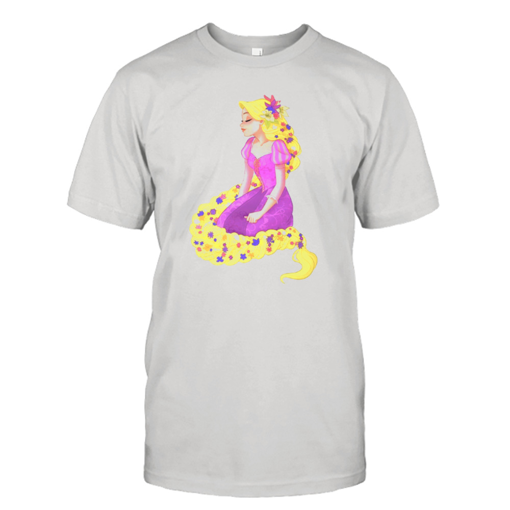 Angled Princess Rapunzel Disney Collection shirt