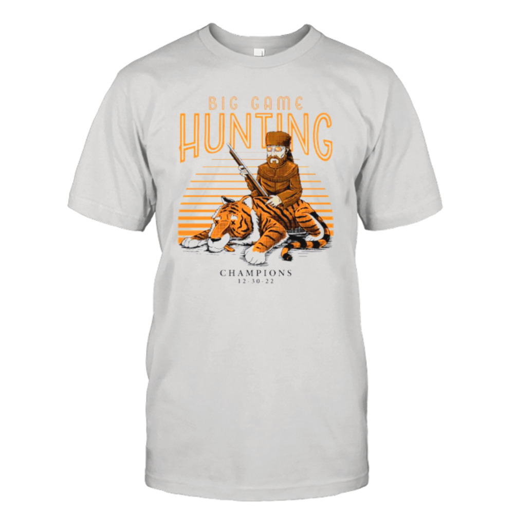 Big game hunting shirt