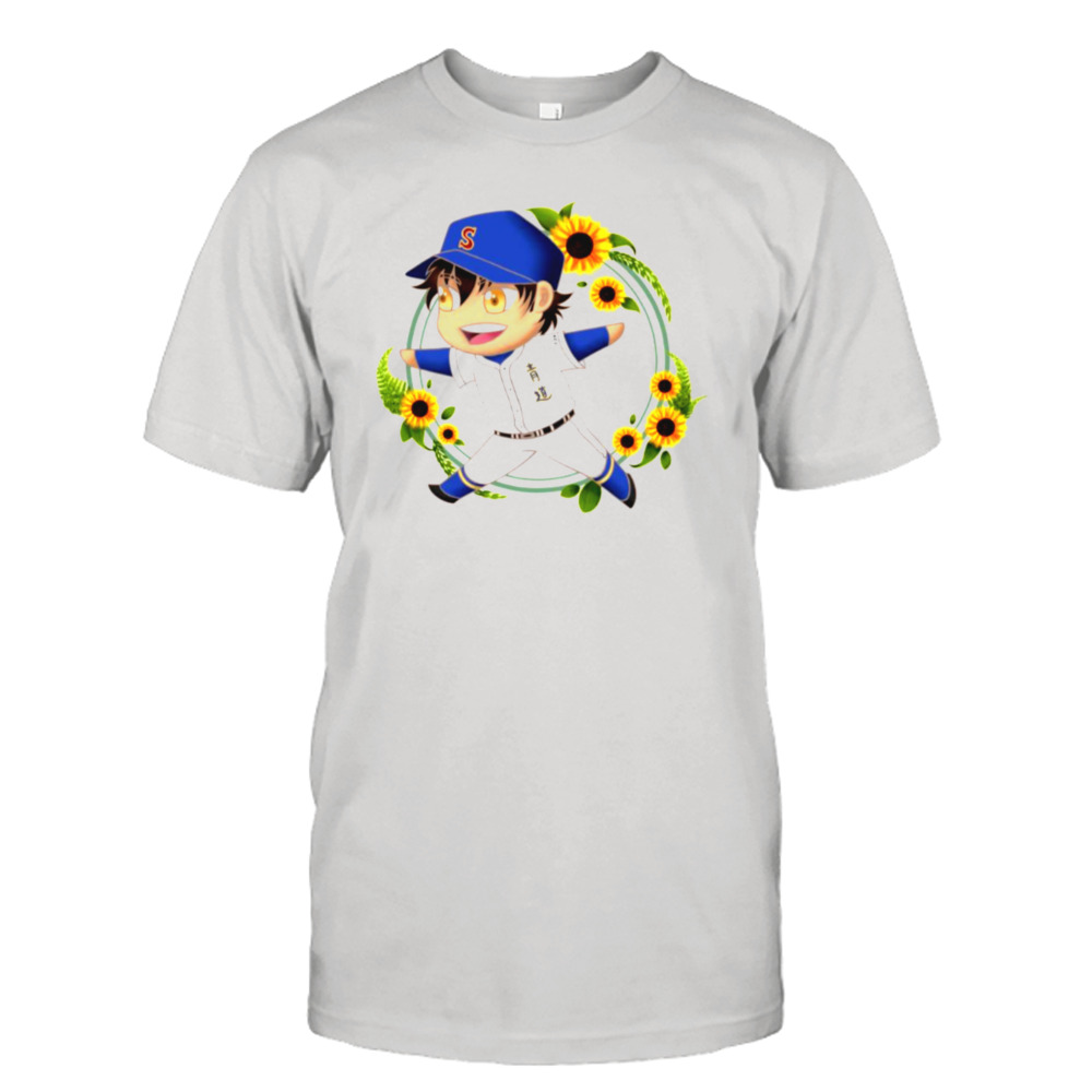 Eijun Our Sunshine Sunflower Boy Diamond No Ace shirt