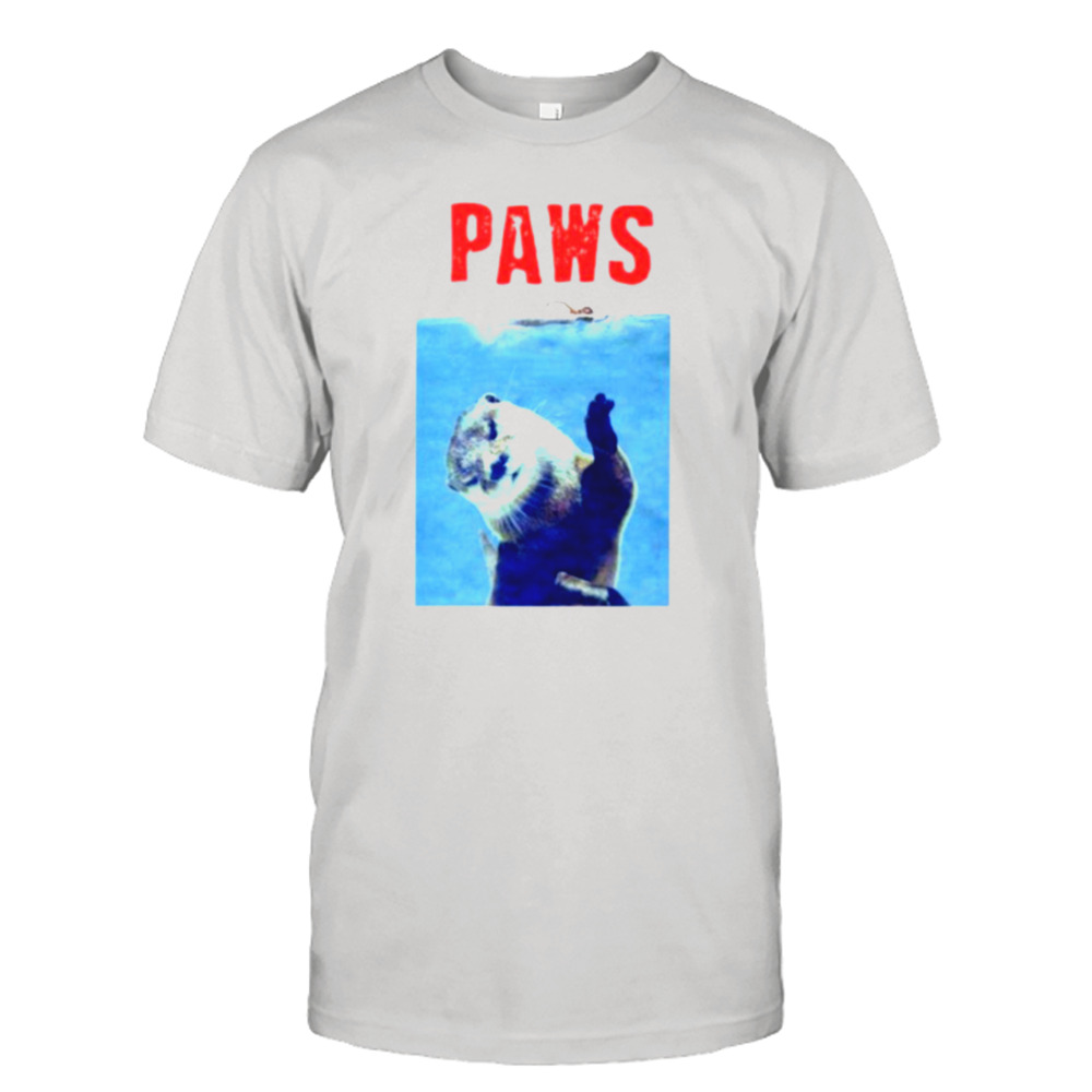 Foolish updates paws otter shirt