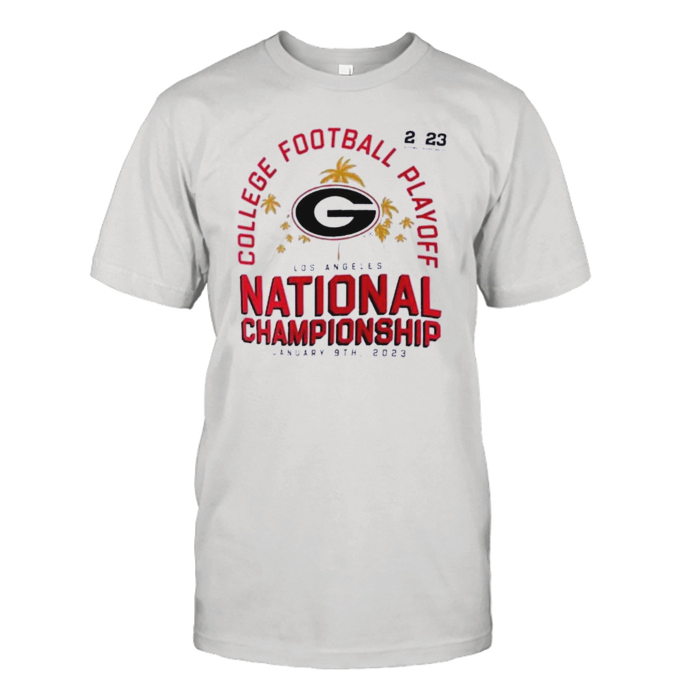 Georgia Bulldogs College Football Playoff 2023 National Championship Game Shirt