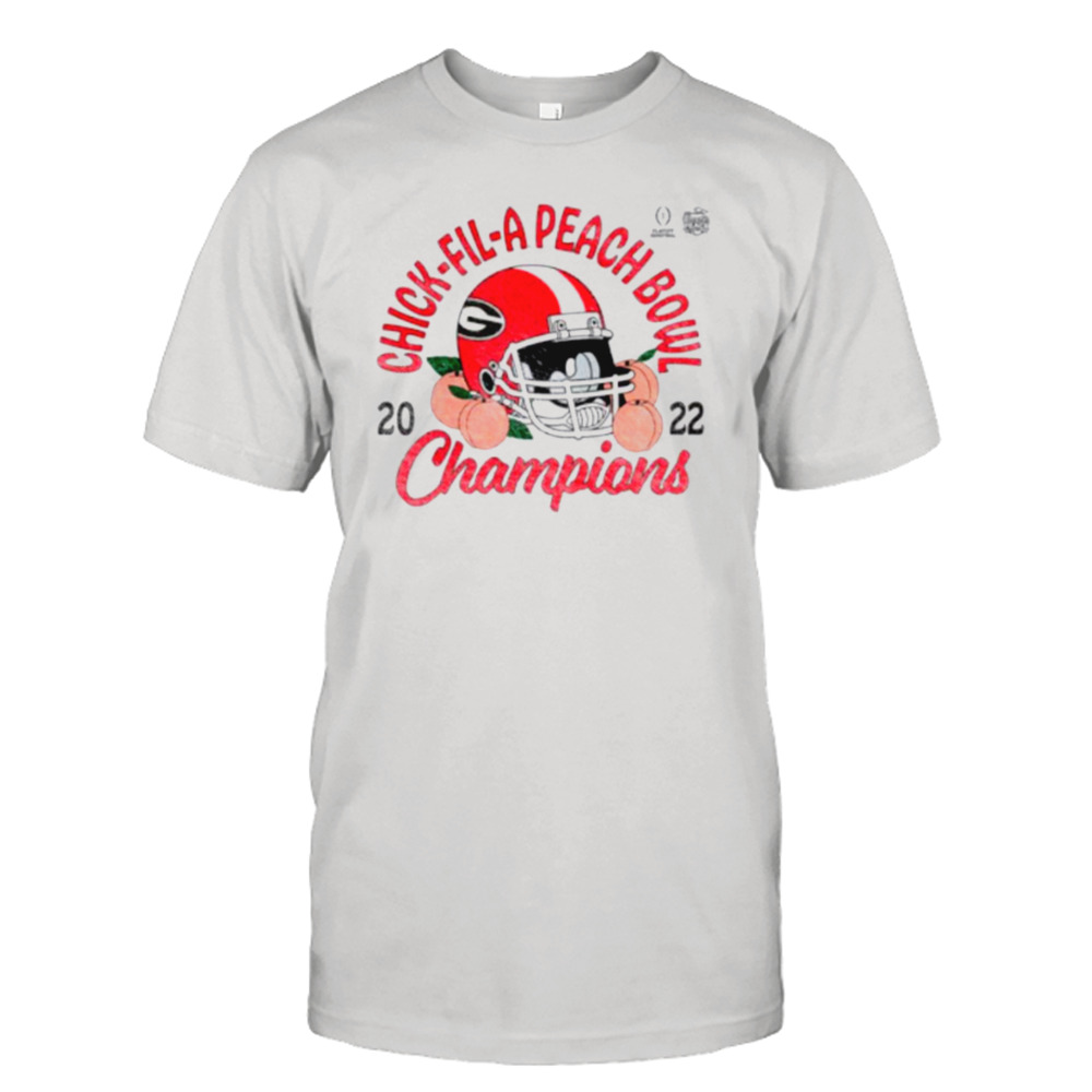 Georgia Bulldogs Women’s College Football Playoff 2022 Peach Bowl Champions Favorite Cheer shirt