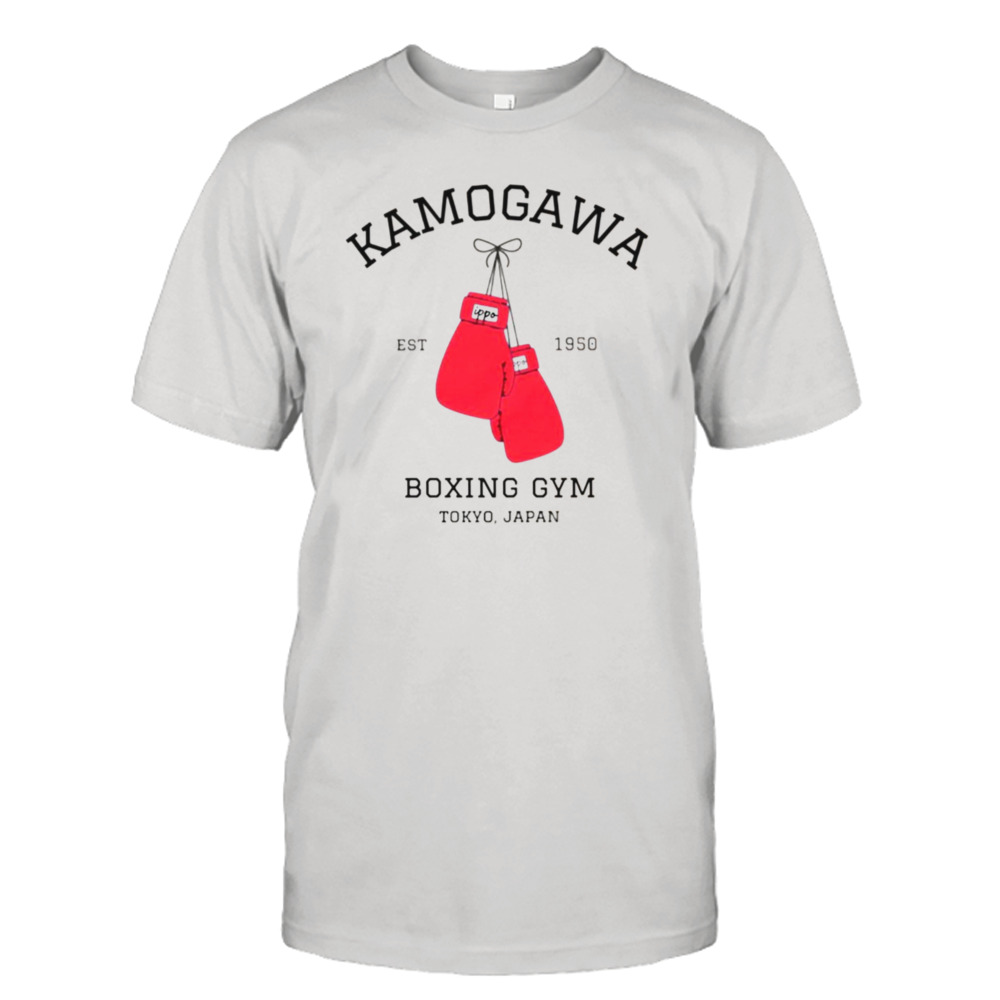 Kamogawa Boxing Gym Design Logo Hajime No Ippo shirt