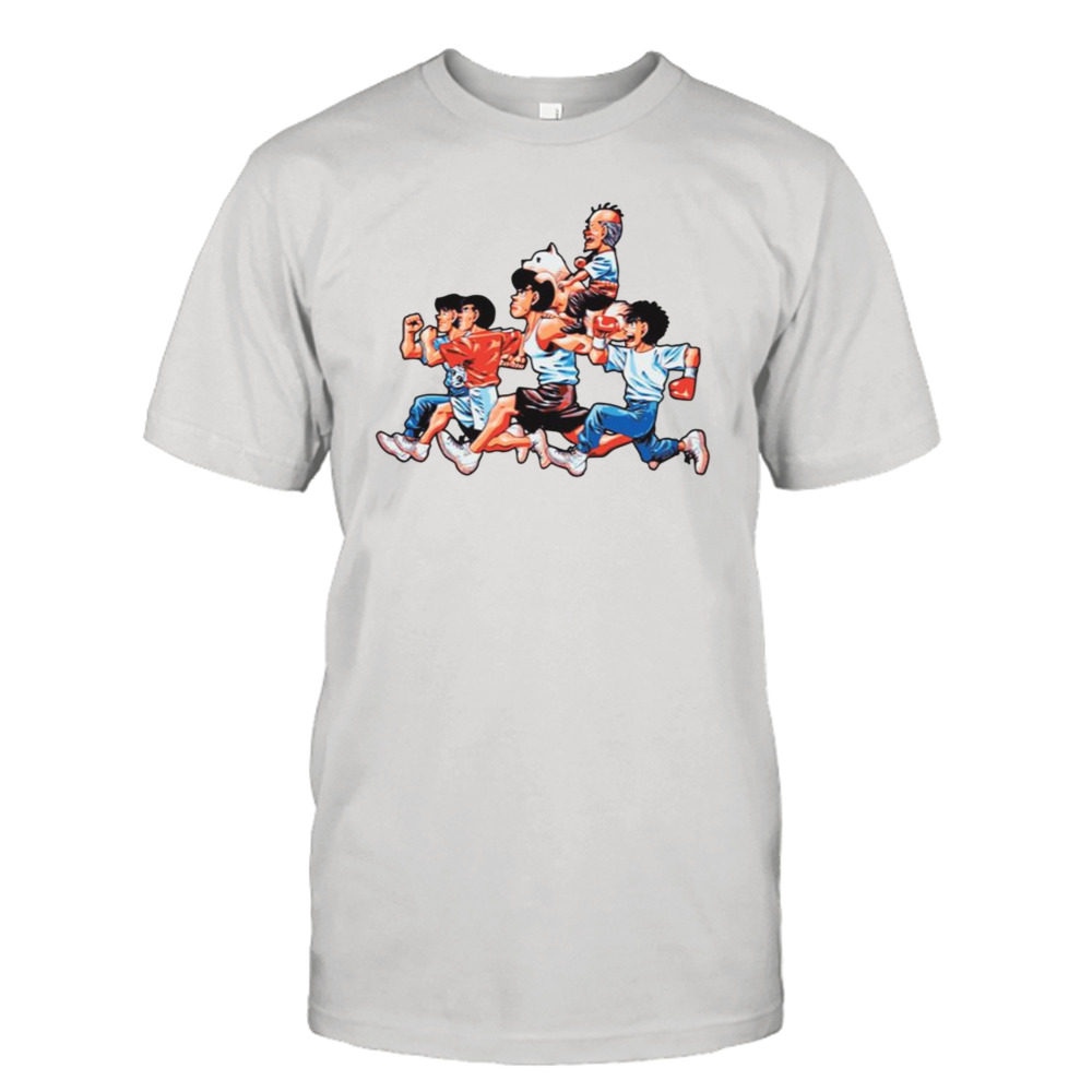 Kamogawa Team Running Hajime No Ippo shirt