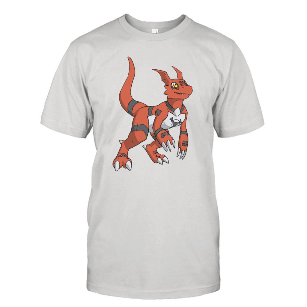 Orange Dragon Guilmon Digimon shirt