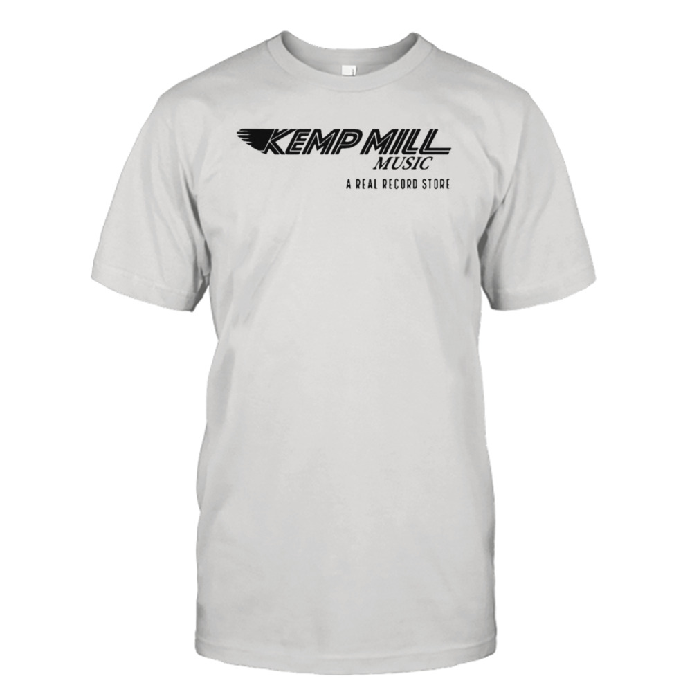 kemp Mill music a real record store shirt