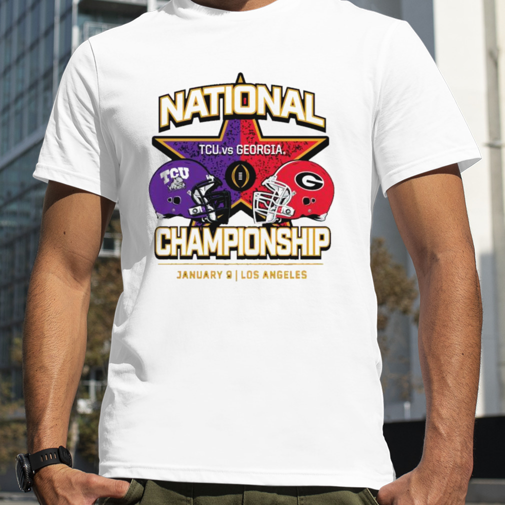 Los Angeles 2023 College Football National Championship Game TCU Vs Georgia Shirt