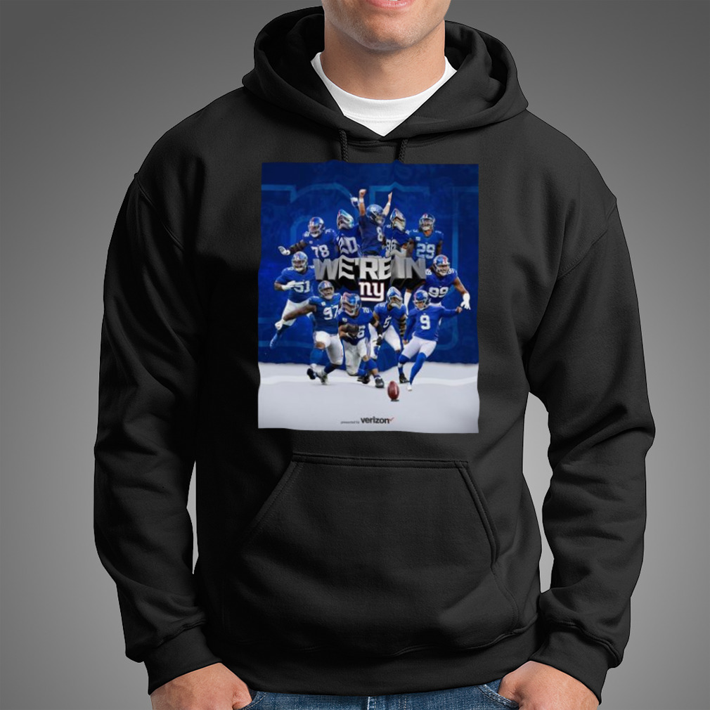 We're in New York Giants Playoff Time 2023 shirt, hoodie, sweater