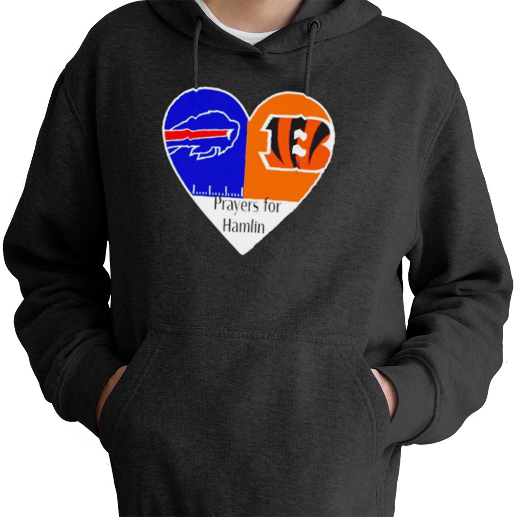 Buffalo Bills and Cincinnati Bengals Prayers for hamlin shirt