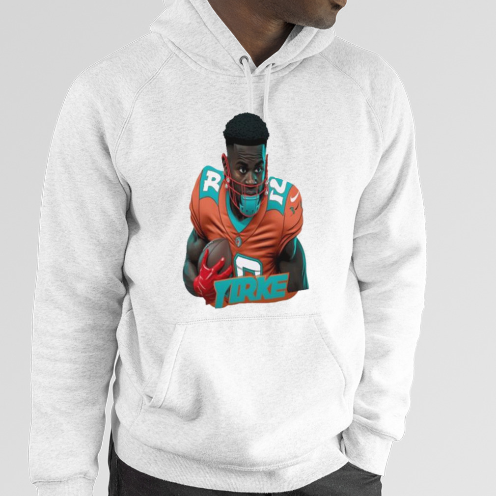 Tyreek Hill Miami Dolphins Youth Name & Number Logo Long Sleeve T-Shirt -  Ash