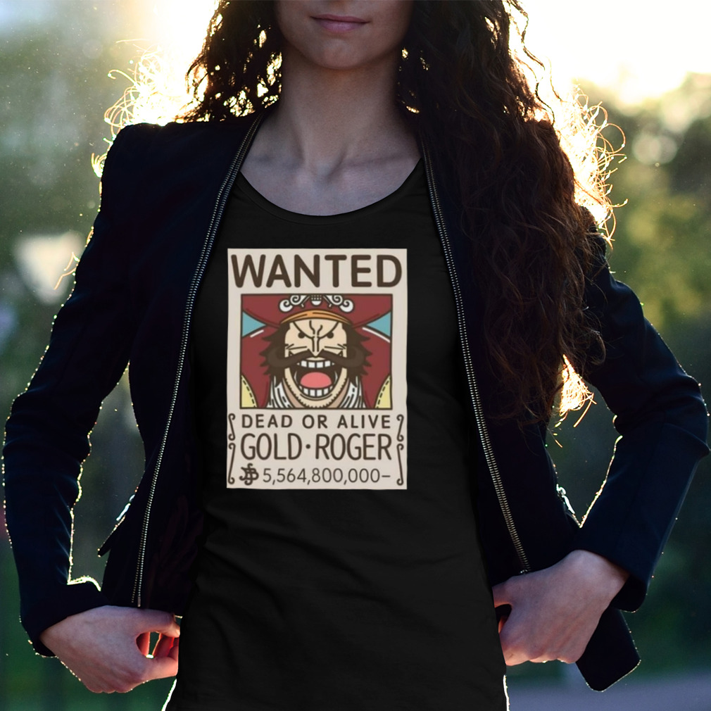 Wanted Guy Gol D Roger One Piece T-Shirt - Torunstyle