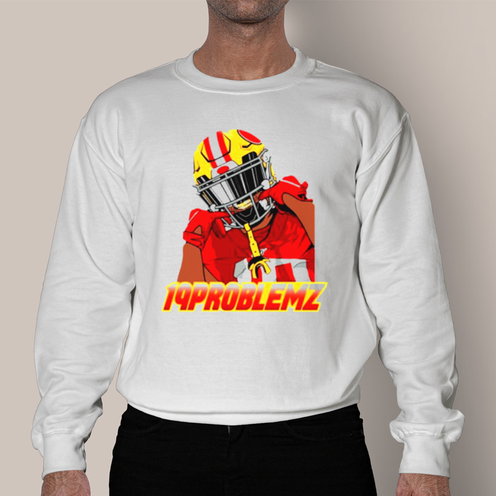 19 Problemz Deebo Samuel Colorful Fanmade American Football Shirt