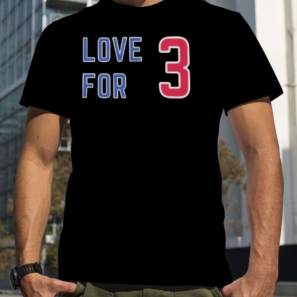 Damar Hamlin Bootleg Love For 3 Hoodie T Shirt - Teeholly