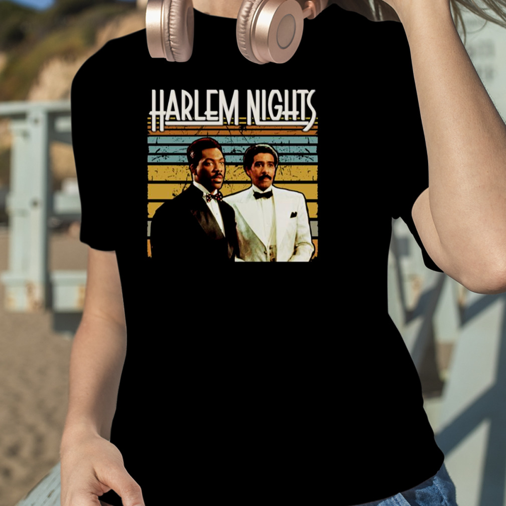 Harlem Nights Tri Blend Sunset Design Shirt, hoodie, sweater, long sleeve  and tank top